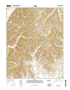 Hornbeak 2016 topographic map thumbnail