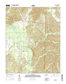 Hornsby 2016 topographic map thumbnail