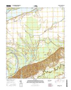 Golddust 2016 topographic map thumbnail