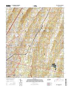 East Cleveland 2016 topographic map thumbnail