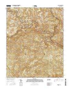 Lancing 2016 topographic map thumbnail