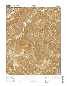 Ivydell 2016 topographic map thumbnail