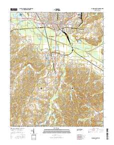 Jackson South 2016 topographic map thumbnail