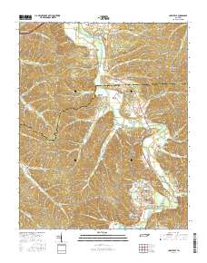 Lobelville 2016 topographic map thumbnail
