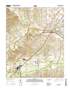 Millington 2016 topographic map thumbnail