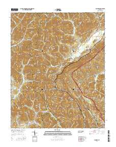 Pioneer 2016 topographic map thumbnail