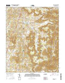 Okalona 2016 topographic map thumbnail