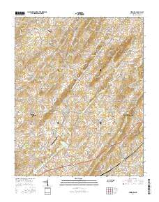 Leesburg 2016 topographic map thumbnail
