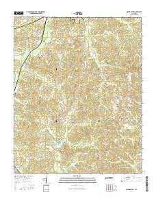 Mount Peter 2016 topographic map thumbnail