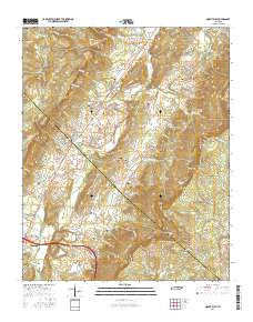 Mount Airy 2016 topographic map thumbnail