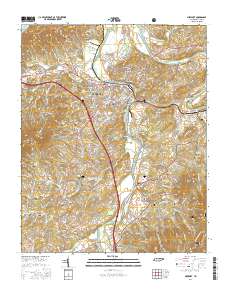 Newport 2016 topographic map thumbnail
