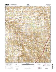 Orlinda 2016 topographic map thumbnail