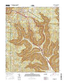 Monteagle 2016 topographic map thumbnail