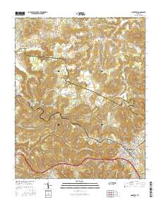 Monterey 2016 topographic map thumbnail