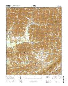 Petros 2016 topographic map thumbnail
