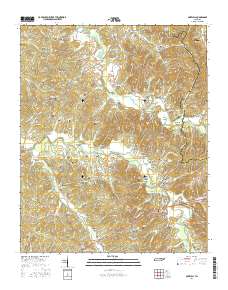 Olivehill 2016 topographic map thumbnail