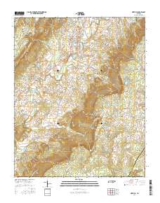 Pikeville 2016 topographic map thumbnail