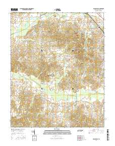 Pillowville 2016 topographic map thumbnail