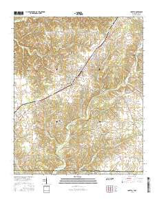 Loretto 2016 topographic map thumbnail