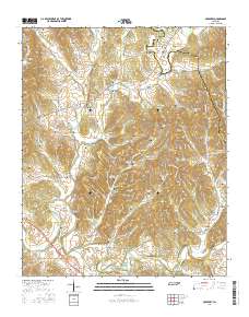 Mulberry 2016 topographic map thumbnail