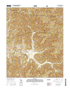 Pall Mall 2016 topographic map thumbnail