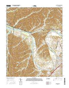 Scottsboro 2016 topographic map thumbnail