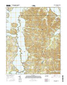 Poplar Creek 2016 topographic map thumbnail
