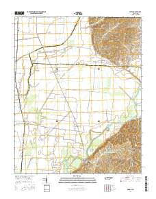 Miston 2016 topographic map thumbnail
