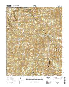 Rugby 2016 topographic map thumbnail