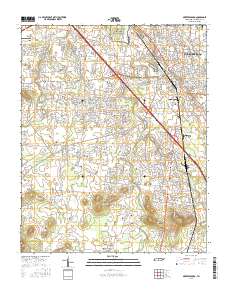 Murfreesboro 2016 topographic map thumbnail