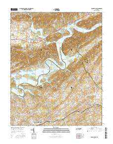 Russellville 2016 topographic map thumbnail