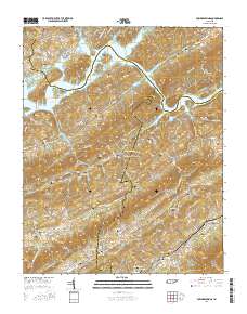 Powder Springs 2016 topographic map thumbnail