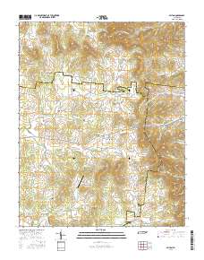 Milton 2016 topographic map thumbnail