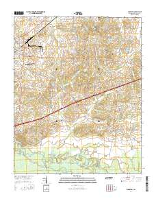 Sunnyhill 2016 topographic map thumbnail