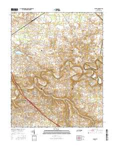 Sango 2016 topographic map thumbnail