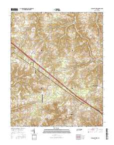 Pleasant View 2016 topographic map thumbnail