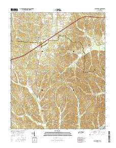 Sugar Tree 2016 topographic map thumbnail