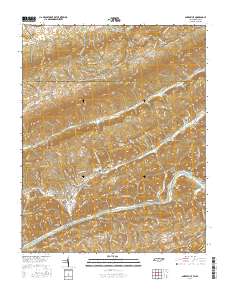 Sneedville 2016 topographic map thumbnail