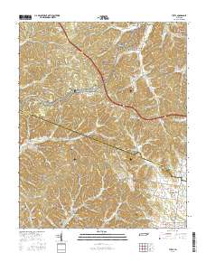 Theta 2016 topographic map thumbnail