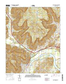 South Pittsburg 2016 topographic map thumbnail
