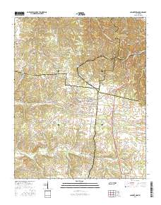 Summertown 2016 topographic map thumbnail