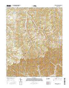 Turners Station 2016 topographic map thumbnail