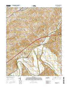 Springvale 2016 topographic map thumbnail