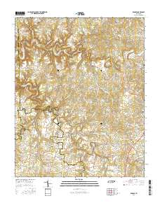 Windle 2016 topographic map thumbnail