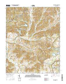 Williamsport 2016 topographic map thumbnail