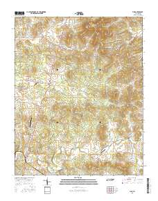 Vine 2016 topographic map thumbnail