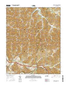 Buffalo Valley 2016 topographic map thumbnail
