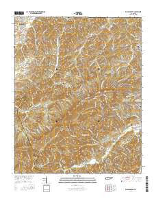 Walden Creek 2016 topographic map thumbnail