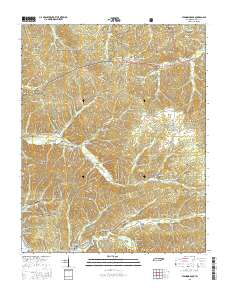 Standing Rock 2016 topographic map thumbnail