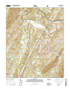 Benton 2016 topographic map thumbnail